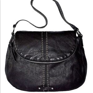 B.Makowsky Leather Shoulder Bag